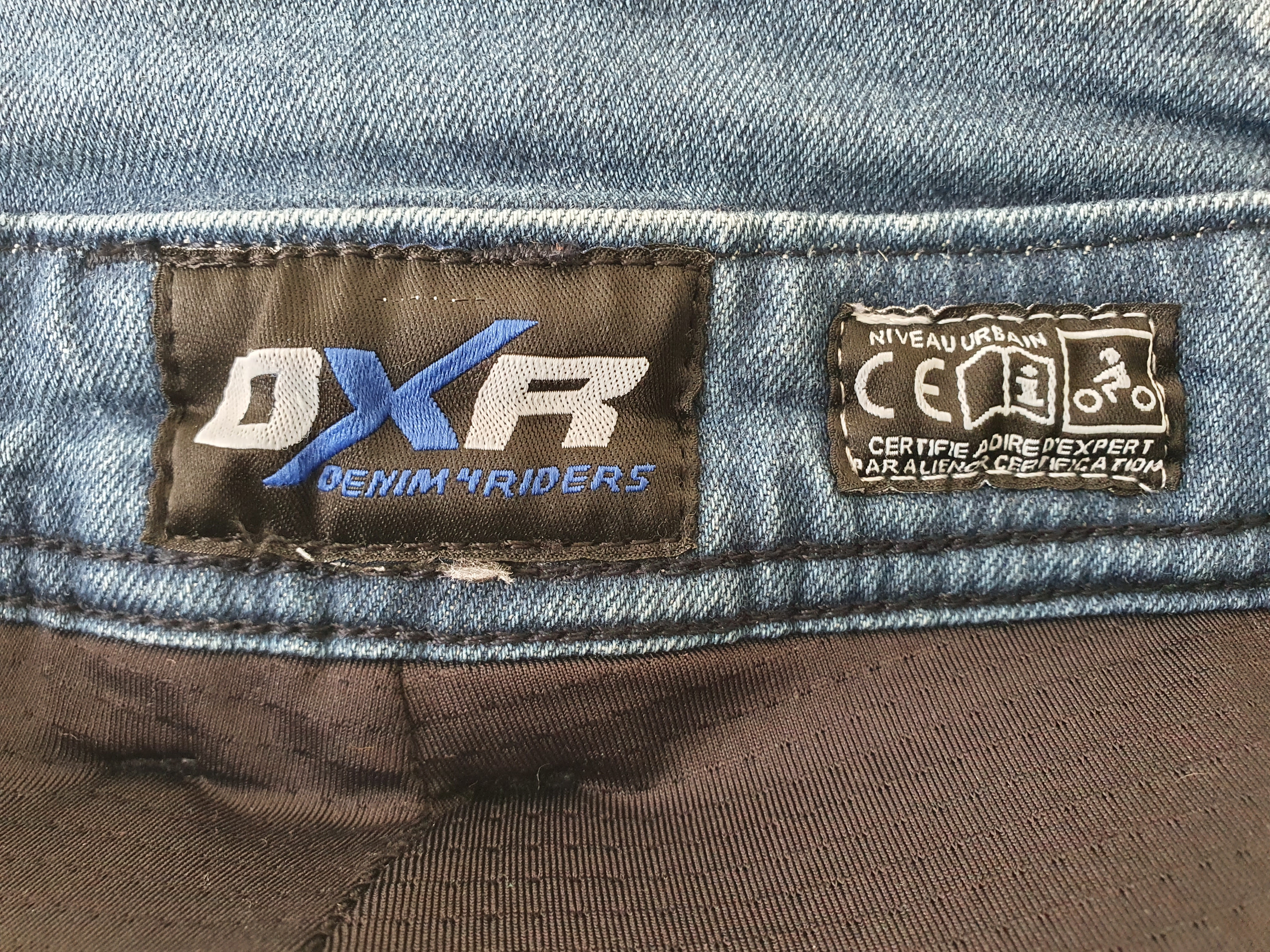 Pantalones Moto Vaqueros DXR, talla 42/M