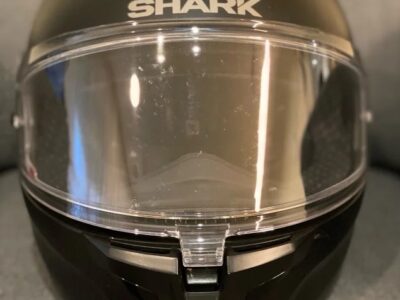 SHARK Casco Spartan GT Carbon Skin negro. TALLA XS. Regalo candado antirrobo moto Oxford Quartz XD6