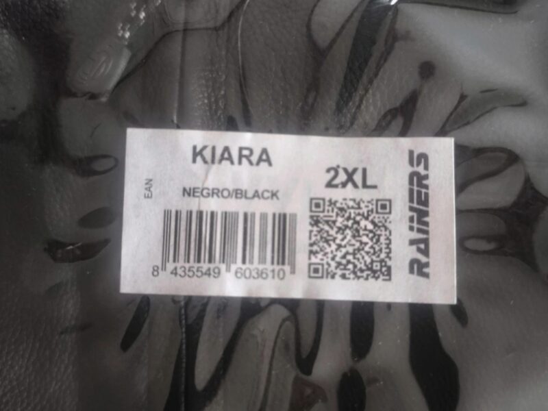 Chaqueta Kiara de Rainers, para moteras en piel.