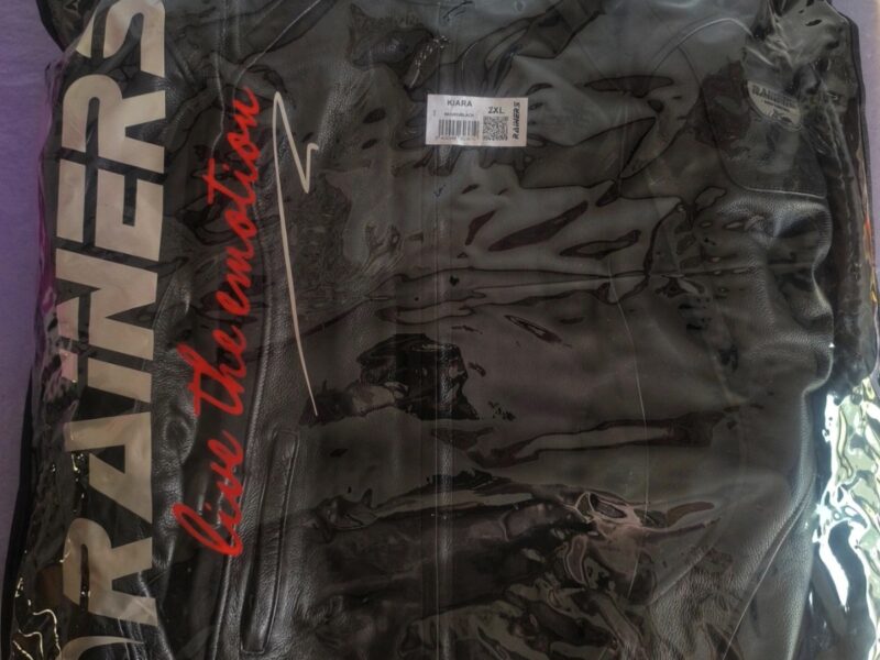 Chaqueta Kiara de Rainers, para moteras en piel.