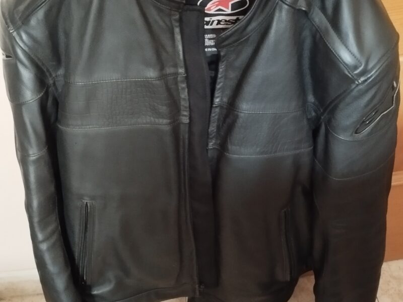 chaqueta cuero alpinestar