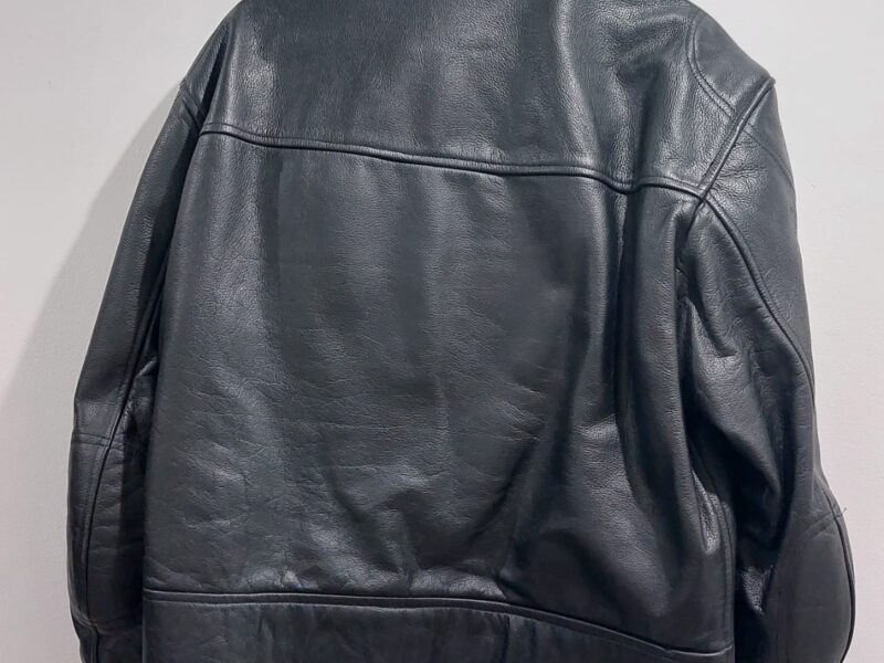 Pareja de chaquetas de Cuero talla XL y XXS color negro