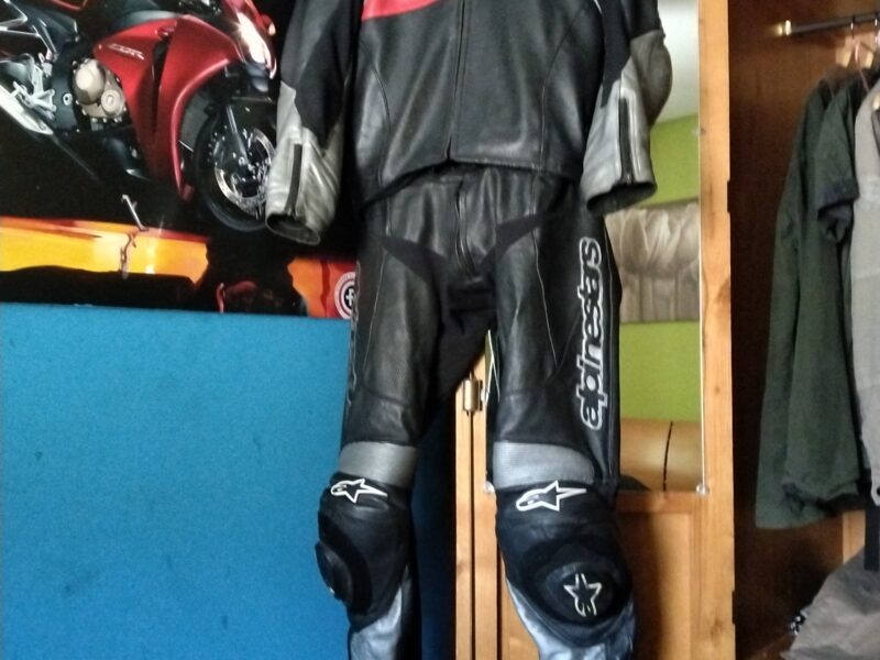 Traje de moto 2 piezas impermeable