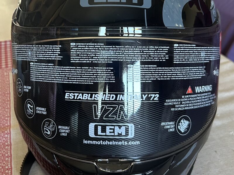 Casco de moto