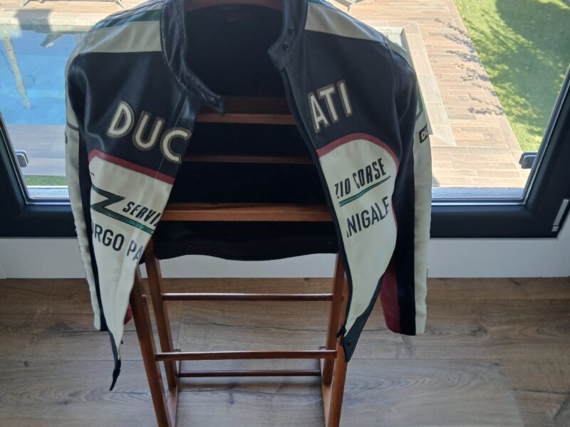 Cazadora DUCATI-DAINESE, de CUERO, para CHICA