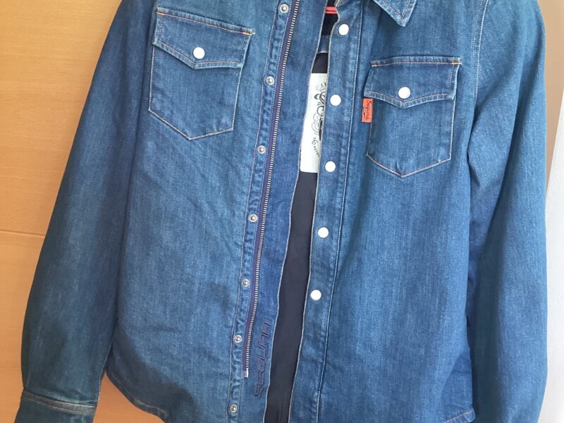 Camisa vaquera de moto Segura Terence con refuerzos de aramida