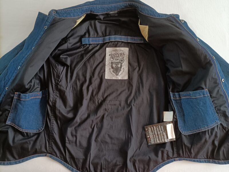 Camisa vaquera de moto Segura Terence con refuerzos de aramida