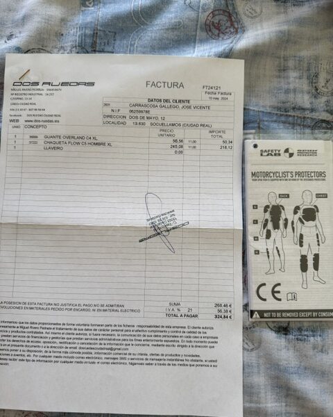 Vendo Chaqueta de cordura SPYDI original DUCATI