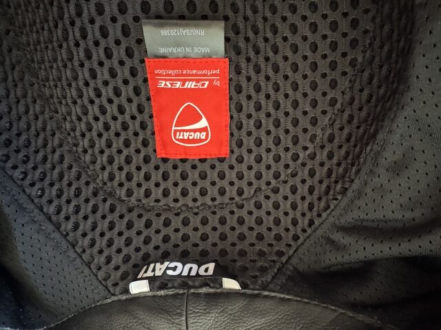 Chaqueta de Cuero DAINESE - Original Ducati