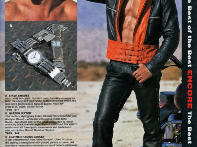 Chaqueta Biker Vintage de Cuero Unisex