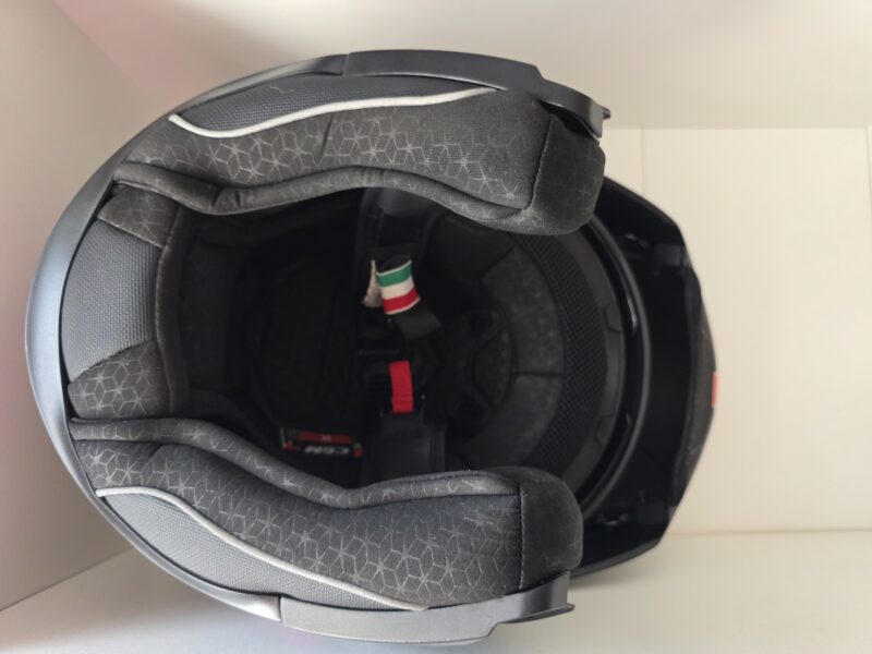 Casco CGM 569 Moto Scooter Negro y Rosa
