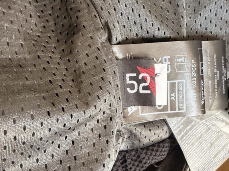 TRAJE DAINESE ORIGINAL “LAGUNA SECA 5” TALLA 52