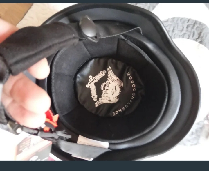 Casco de moto tipo vintage nuevo