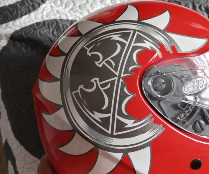 Casco de moto 2 mano