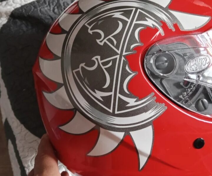 Casco de moto 2 mano