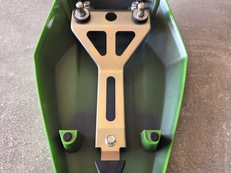 Tapa de colín monoplaza Kawasaki ZX10r verde original.
