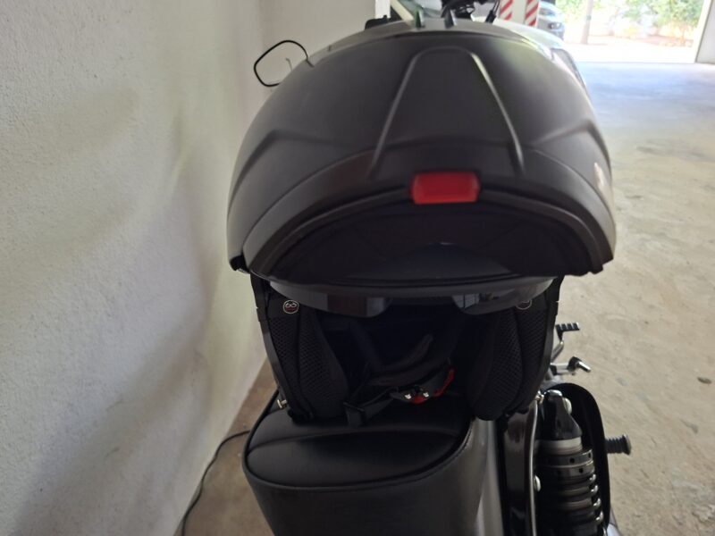 Casco Modular LS2 Negro Mate (con Gafa Solar) Talla M (57-58 cm)