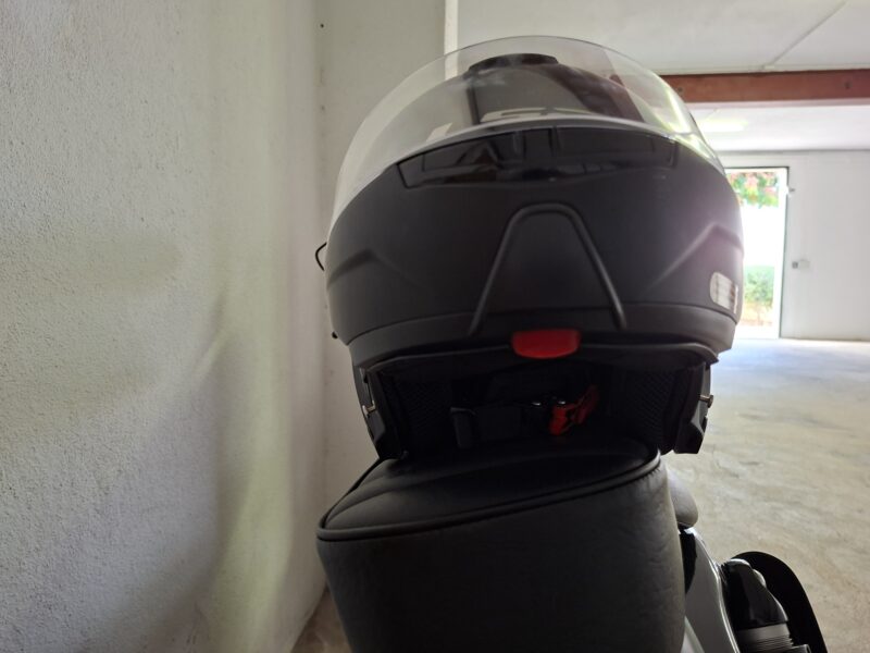 Casco Modular LS2 Negro Mate (con Gafa Solar) Talla M (57-58 cm)