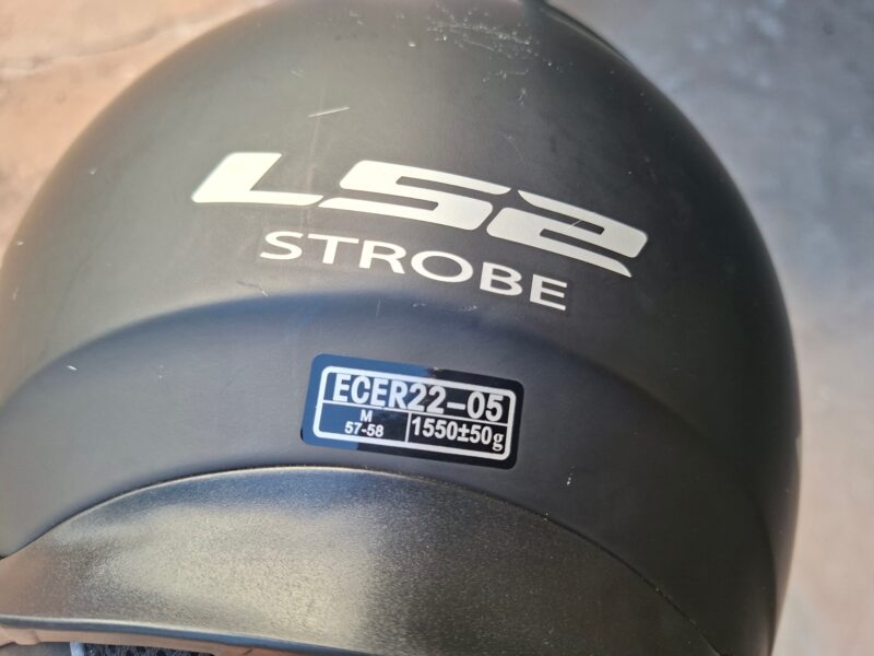 Casco Modular LS2 Negro Mate (con Gafa Solar) Talla M (57-58 cm)
