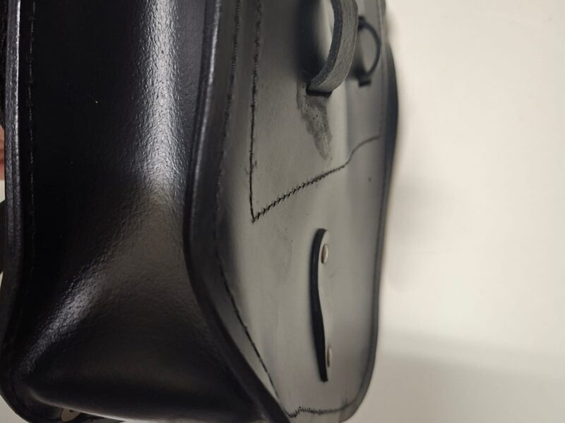 Alforja de basculante para Harley-Davidson (CZS Cuero) + 2 llaves
