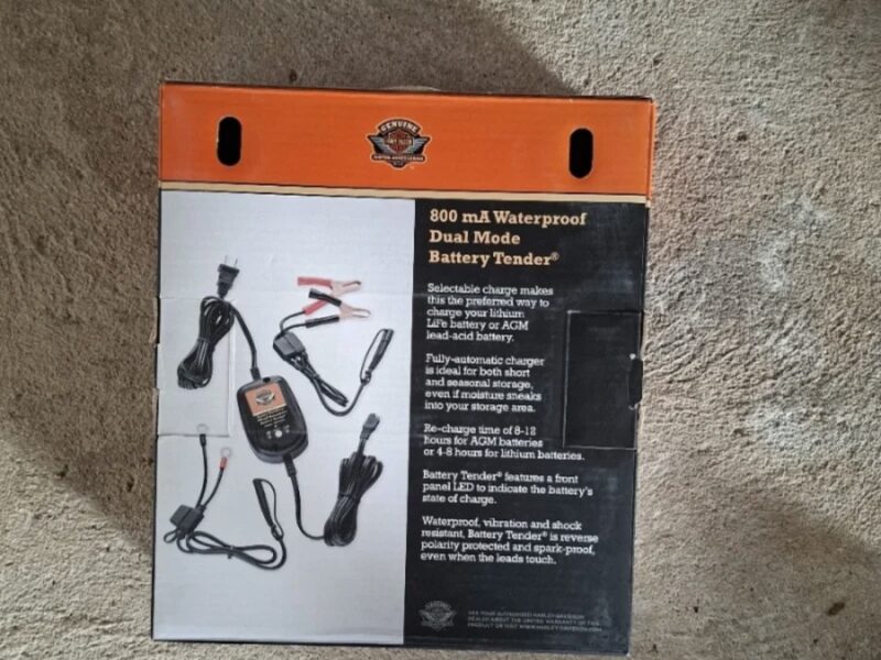 ​Cargador / Mantenedor de Batería Harley-Davidson Dual Mode 800mA