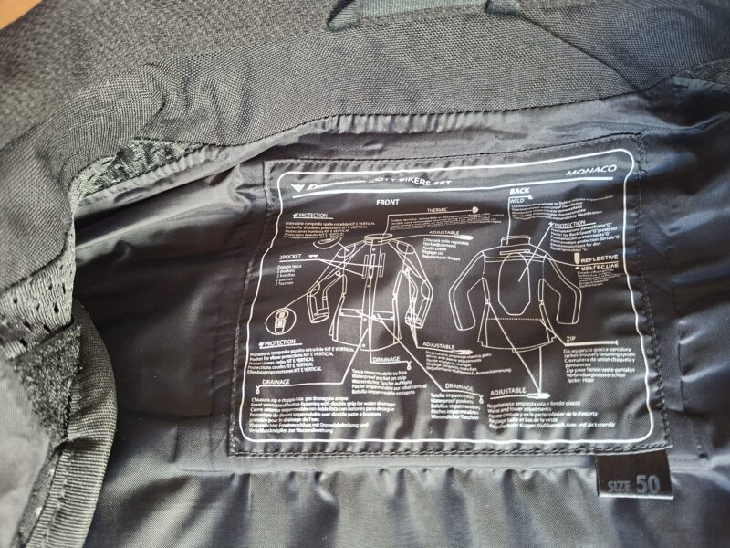 Chaqueta moto Dainese Monaco - Talla 50